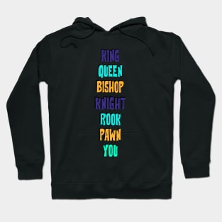 CHESS PIECES Hoodie